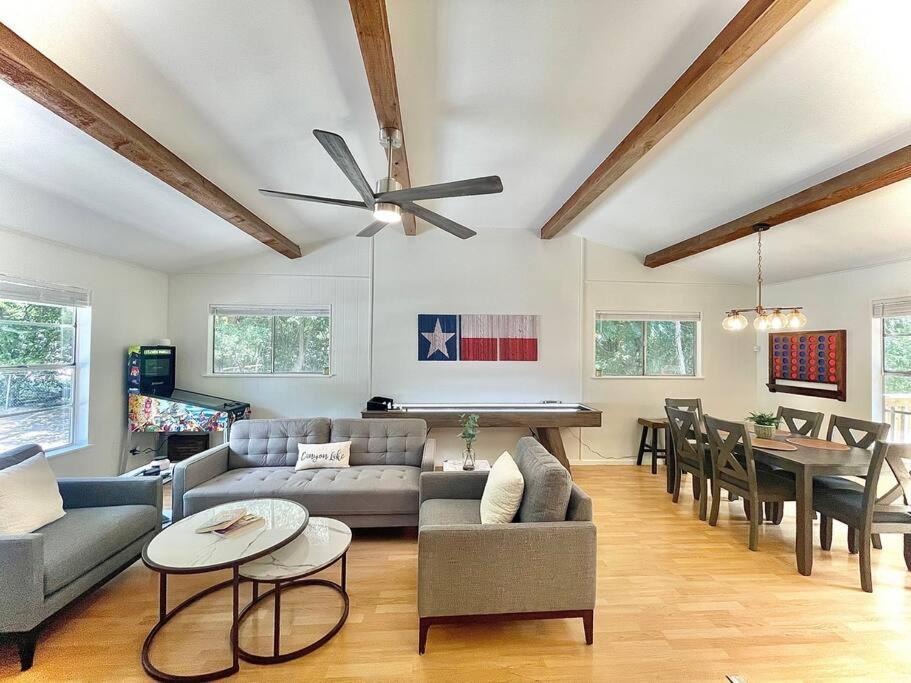 Canyon Lake River House Retreat-Location With Hot Tub Exterior foto